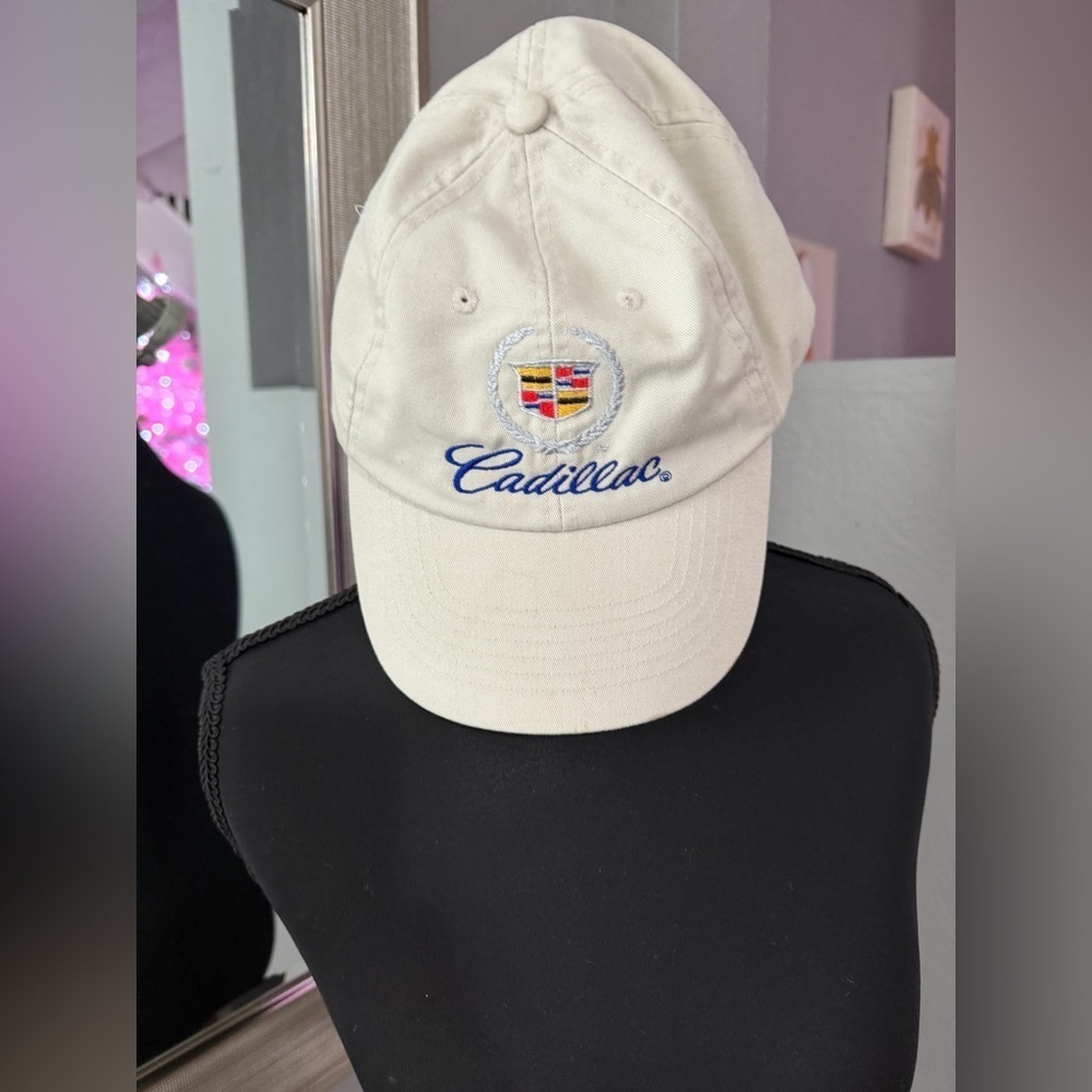 Cadillac Emblem & Chicago Bears Headshotz by KC Caps Strap Back Baseball Hat